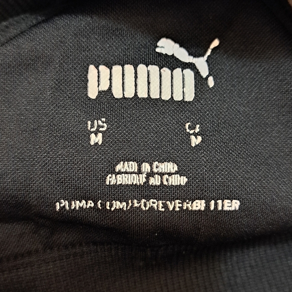 Puma Sports Bra Women's Medium Black Activewear Bra Medium Support - Picture 4 of 11